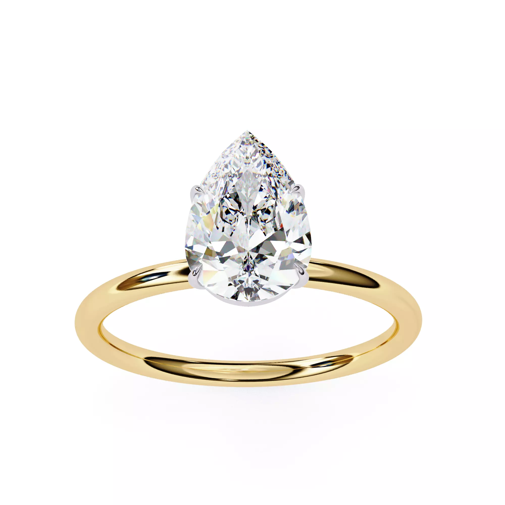 Solitaire Ring Stl 3dm 3D print model Single 360 Video 3D print model_14