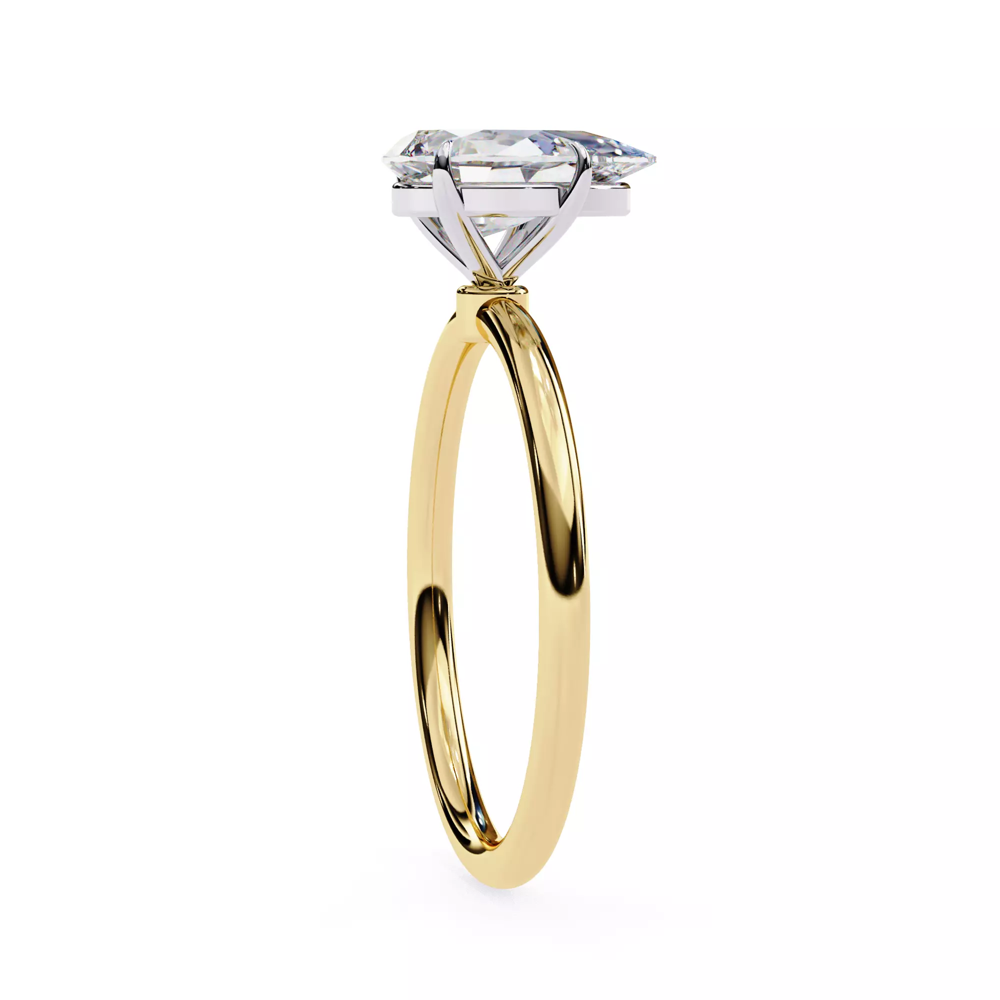 Solitaire Ring Stl 3dm 3D print model Single 360 Video 3D print model_11