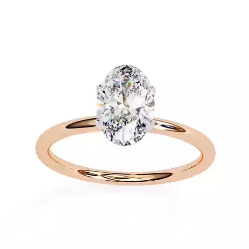 Solitaire Ring Stl 3dm 3D print model Single 360 Video  