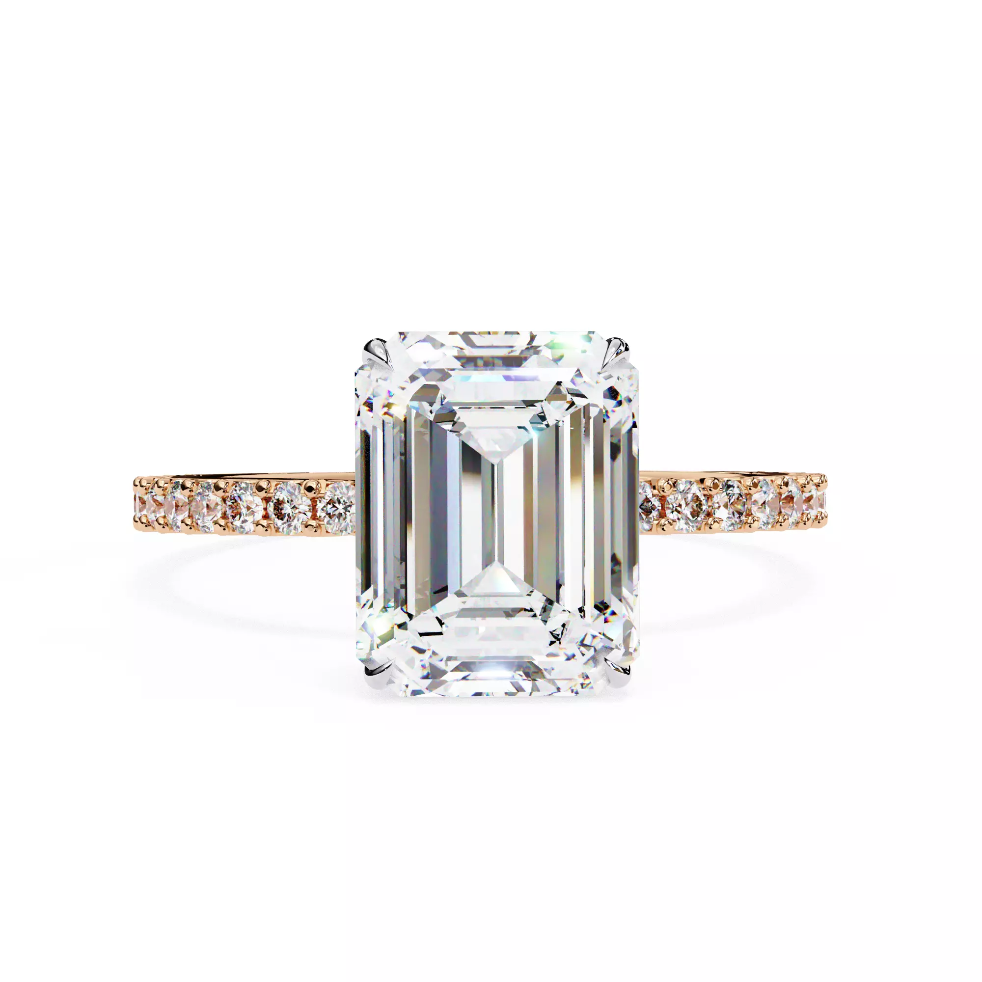 Solitaire Ring Stl 3dm 3D print model Single 360 Video   3D print model_3