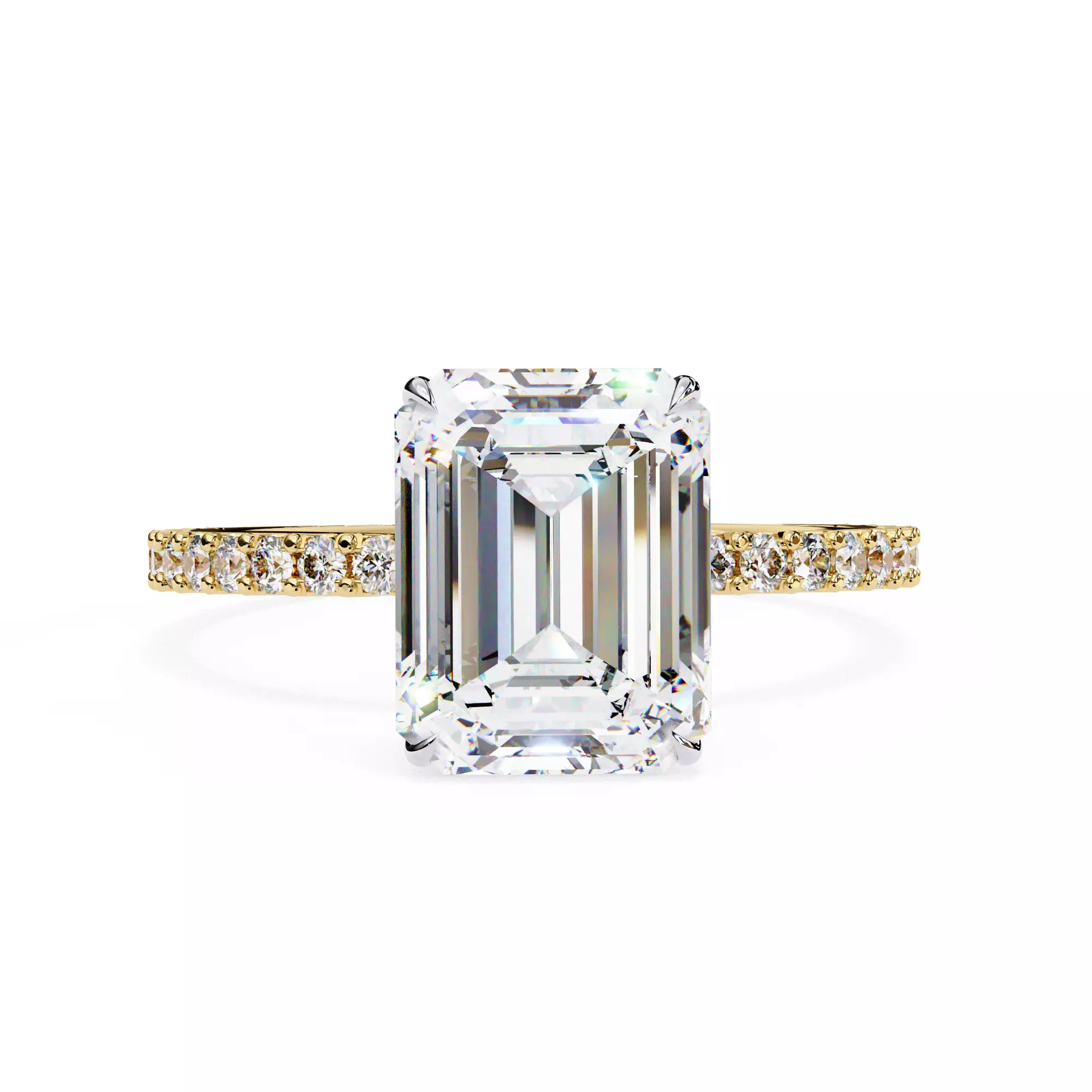 Solitaire Ring Stl 3dm 3D print model Single 360 Video   3D print model_5