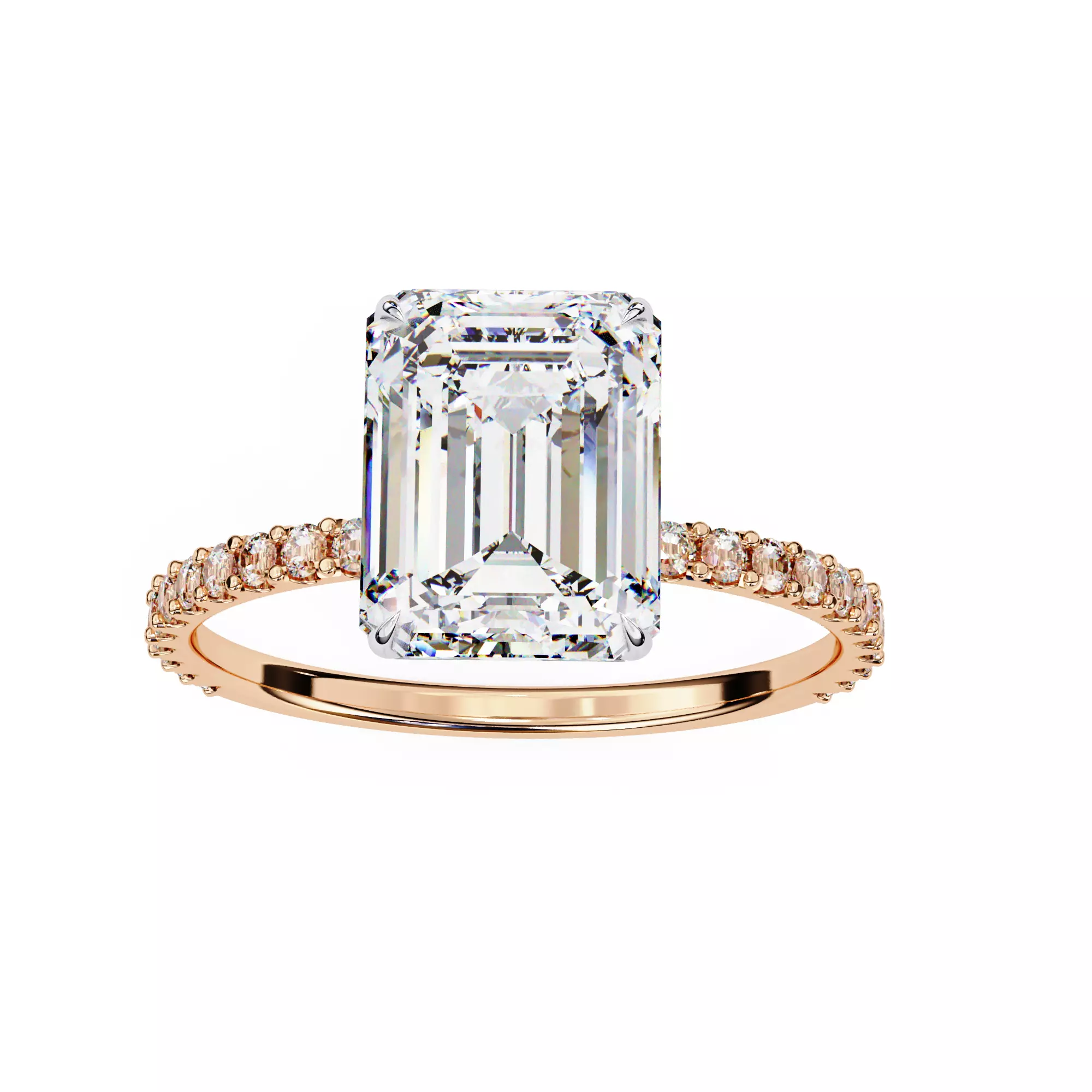 Solitaire Ring Stl 3dm 3D print model Single 360 Video   3D print model_8