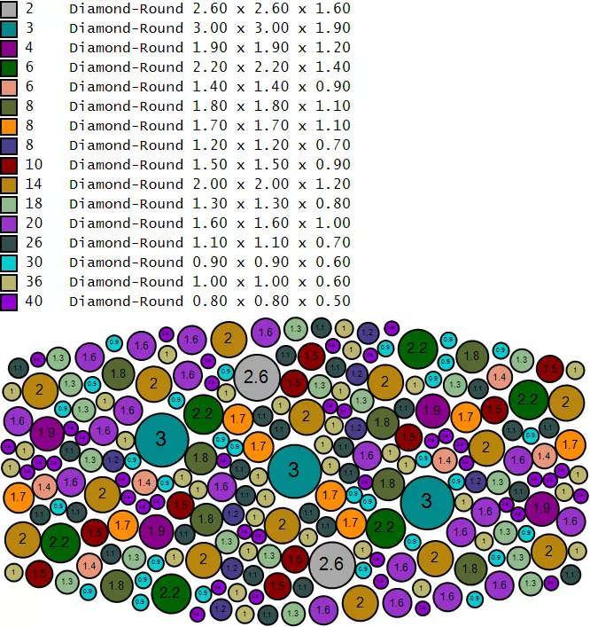 Custom Pave Style Mosaic Reverses Diamond Ring - Hiphop Ring 3D print model_18