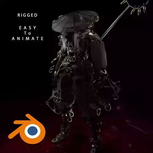 Cyberpunk SkullMaster Character