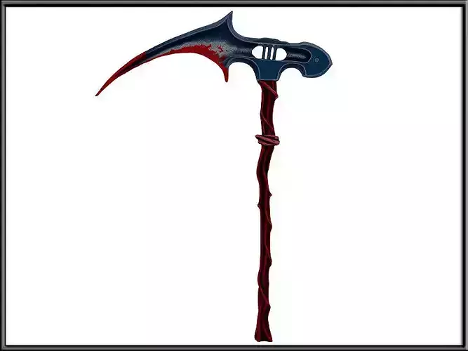 Grim Reaper Bloody Death Sickle 02