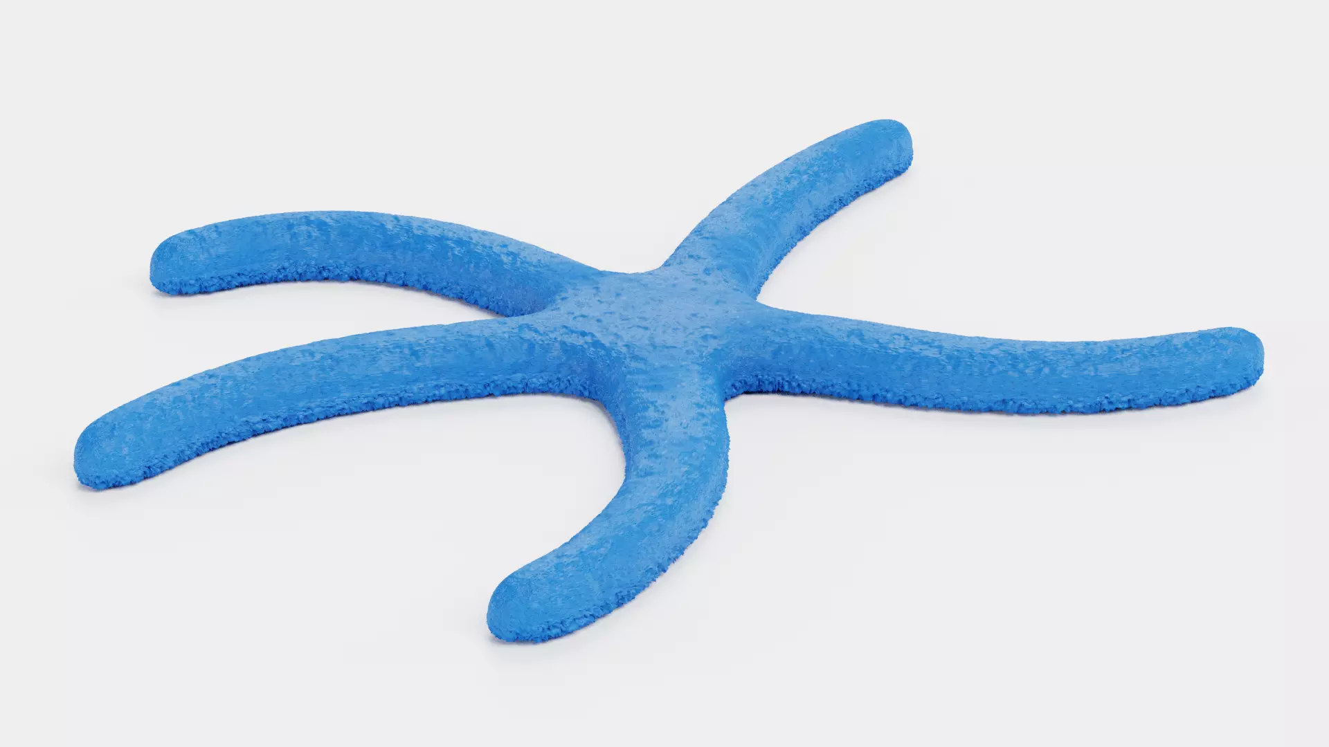 -Blue Stafish - Linckia Laevigata Rigged- 3D model_3