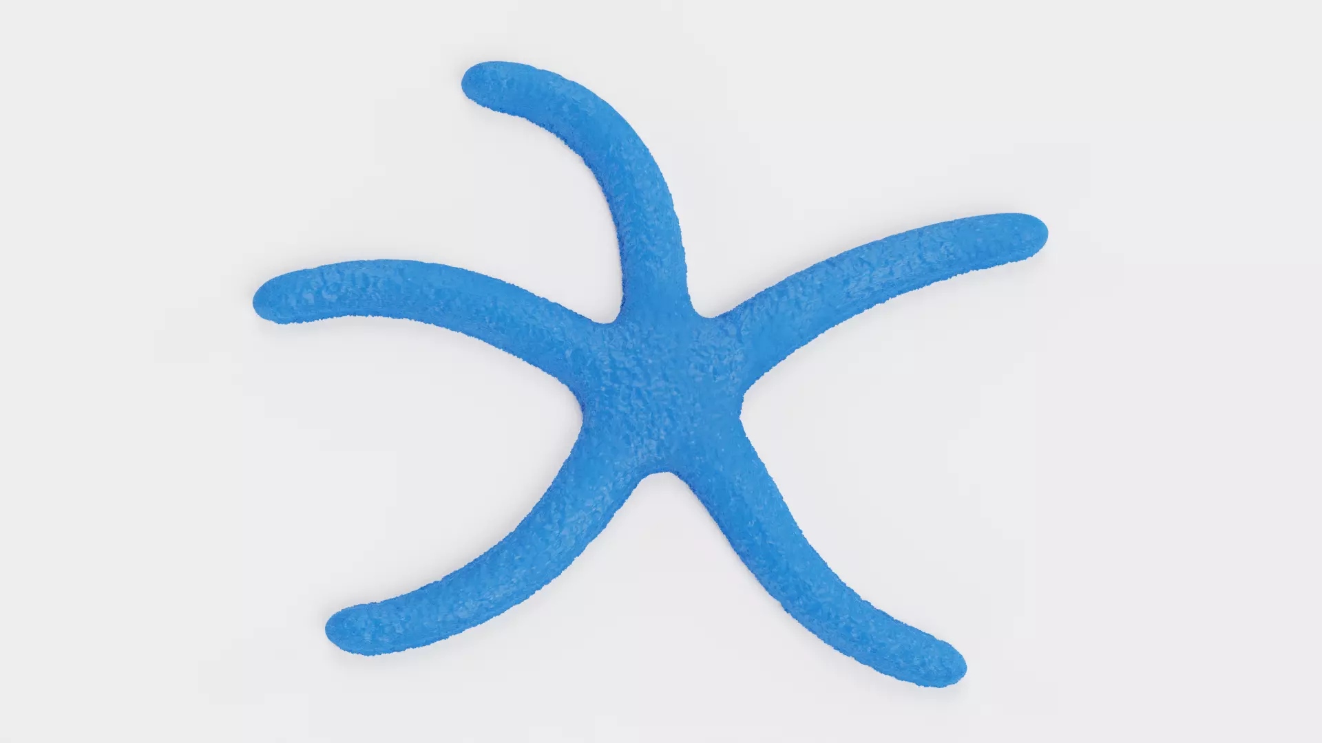 -Blue Stafish - Linckia Laevigata Rigged- 3D model_1