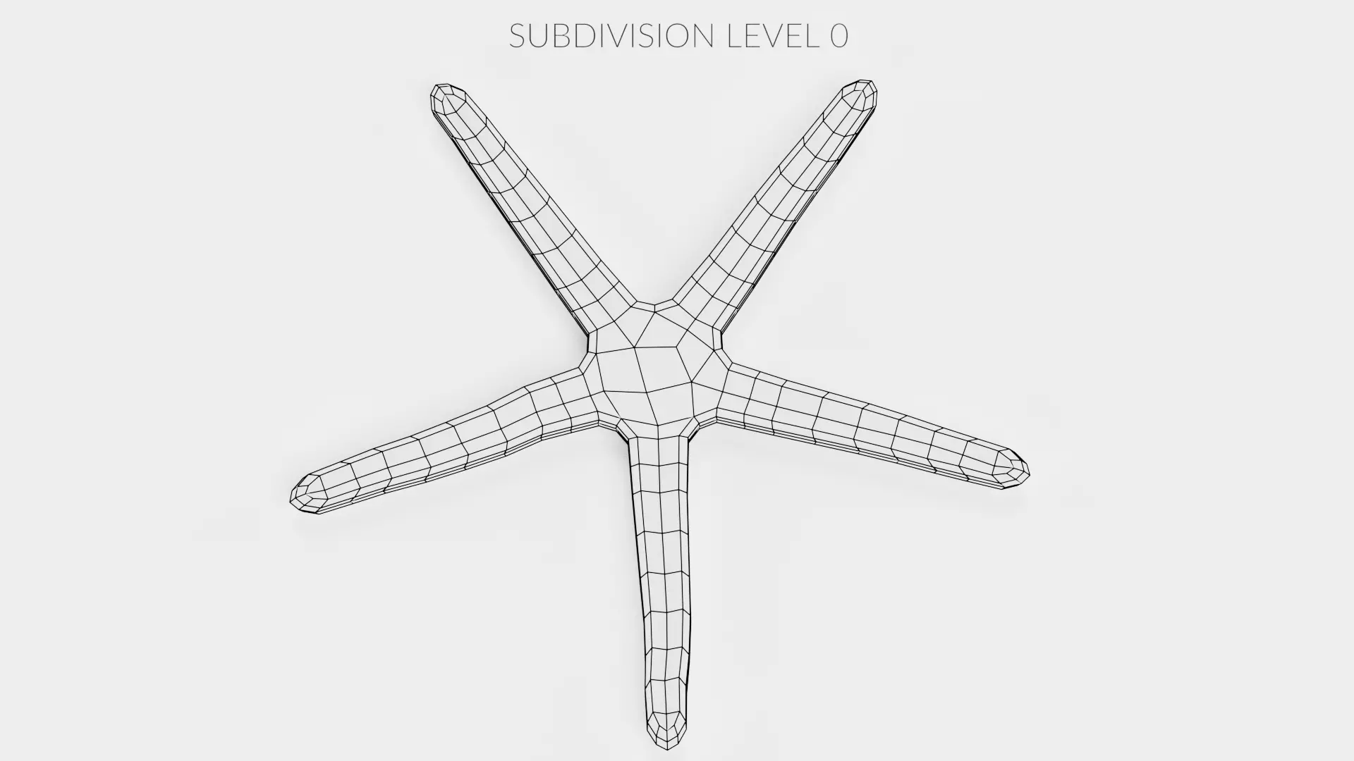 -Blue Stafish - Linckia Laevigata Rigged- 3D model_14