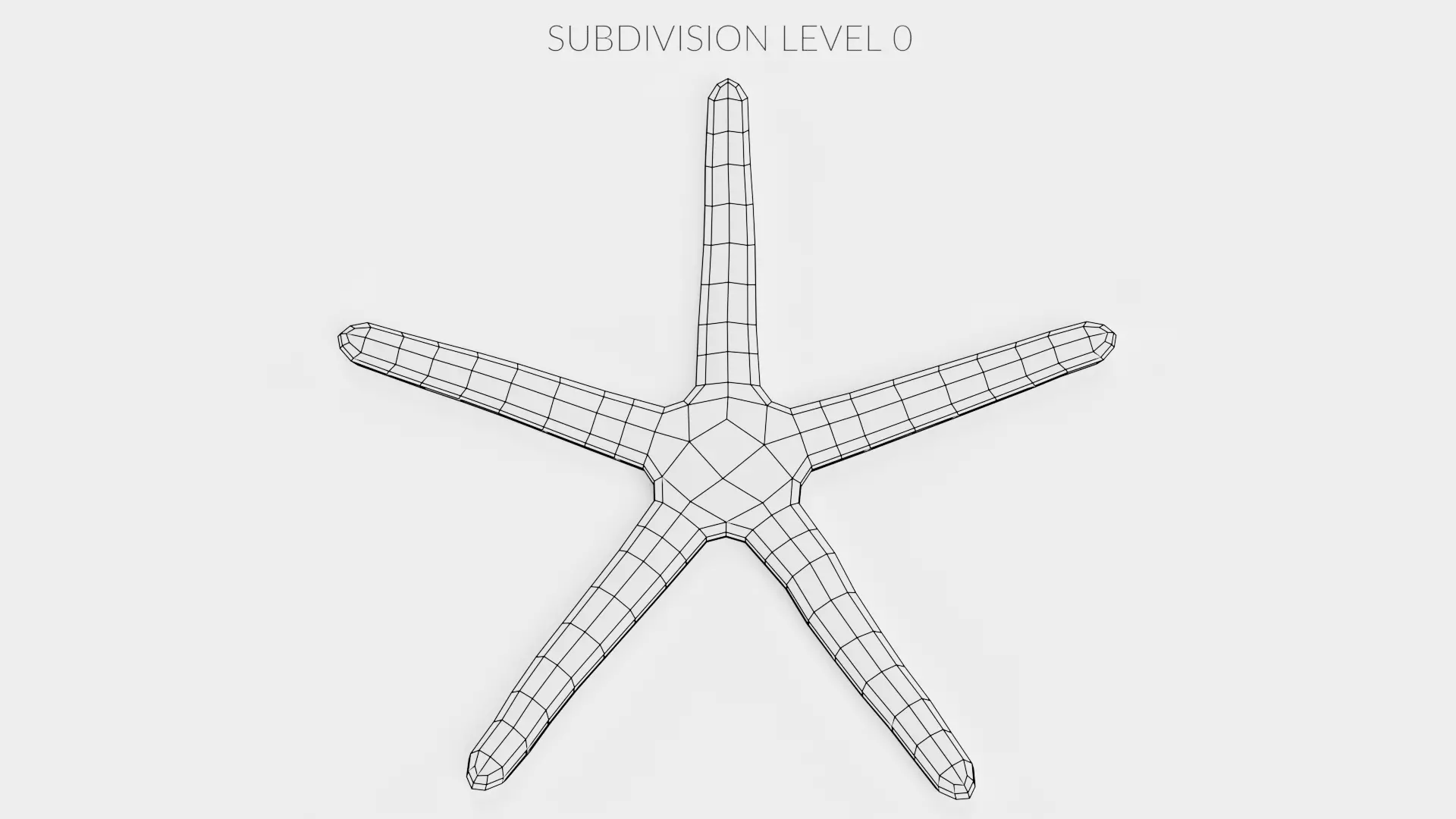 -Blue Stafish - Linckia Laevigata Rigged- 3D model_12