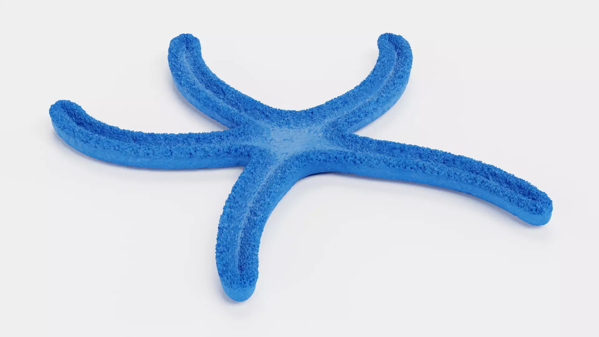 -Blue Stafish - Linckia Laevigata Rigged- 3D model_5