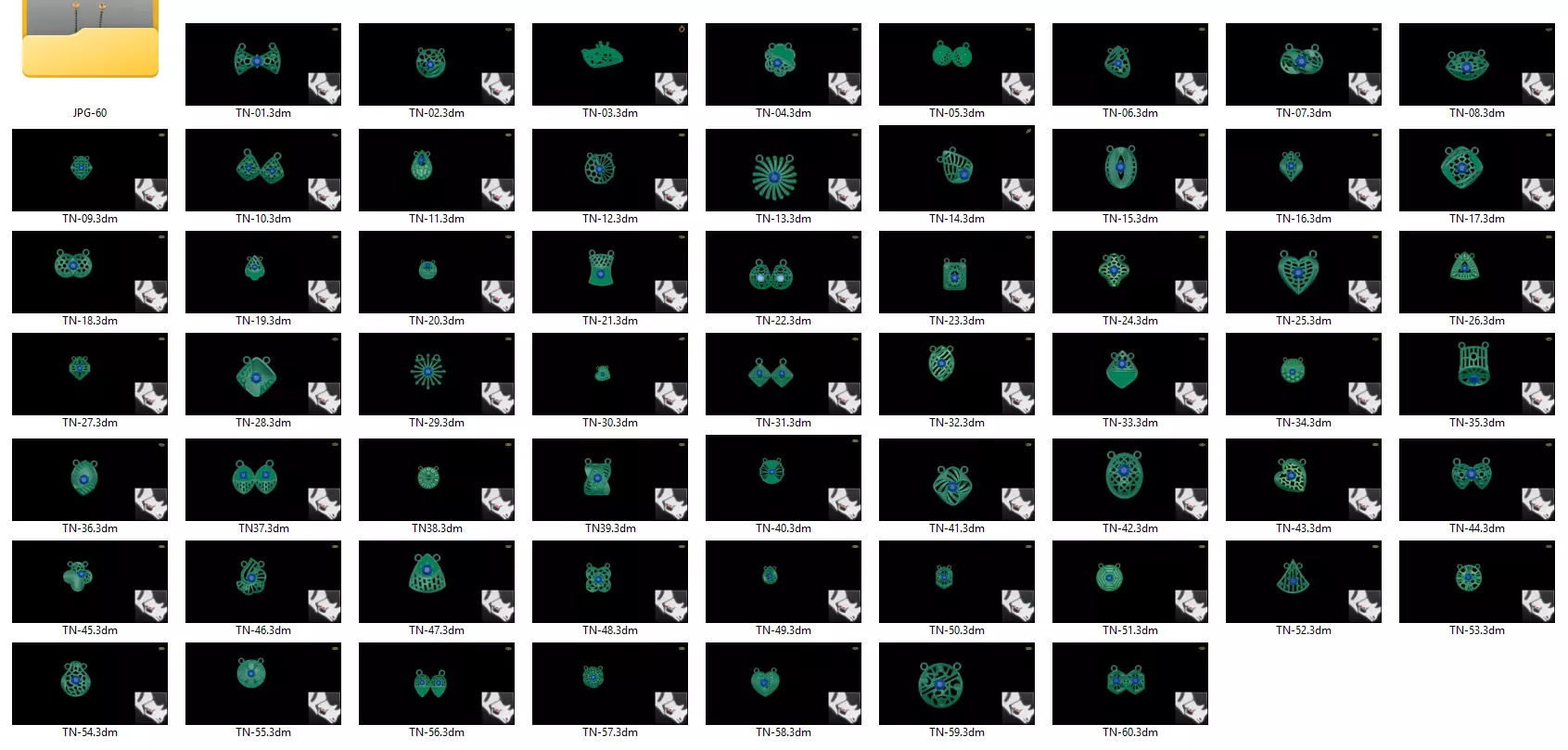 60 Tanmaniya 3dm 3D Model Collection 3D print model_4