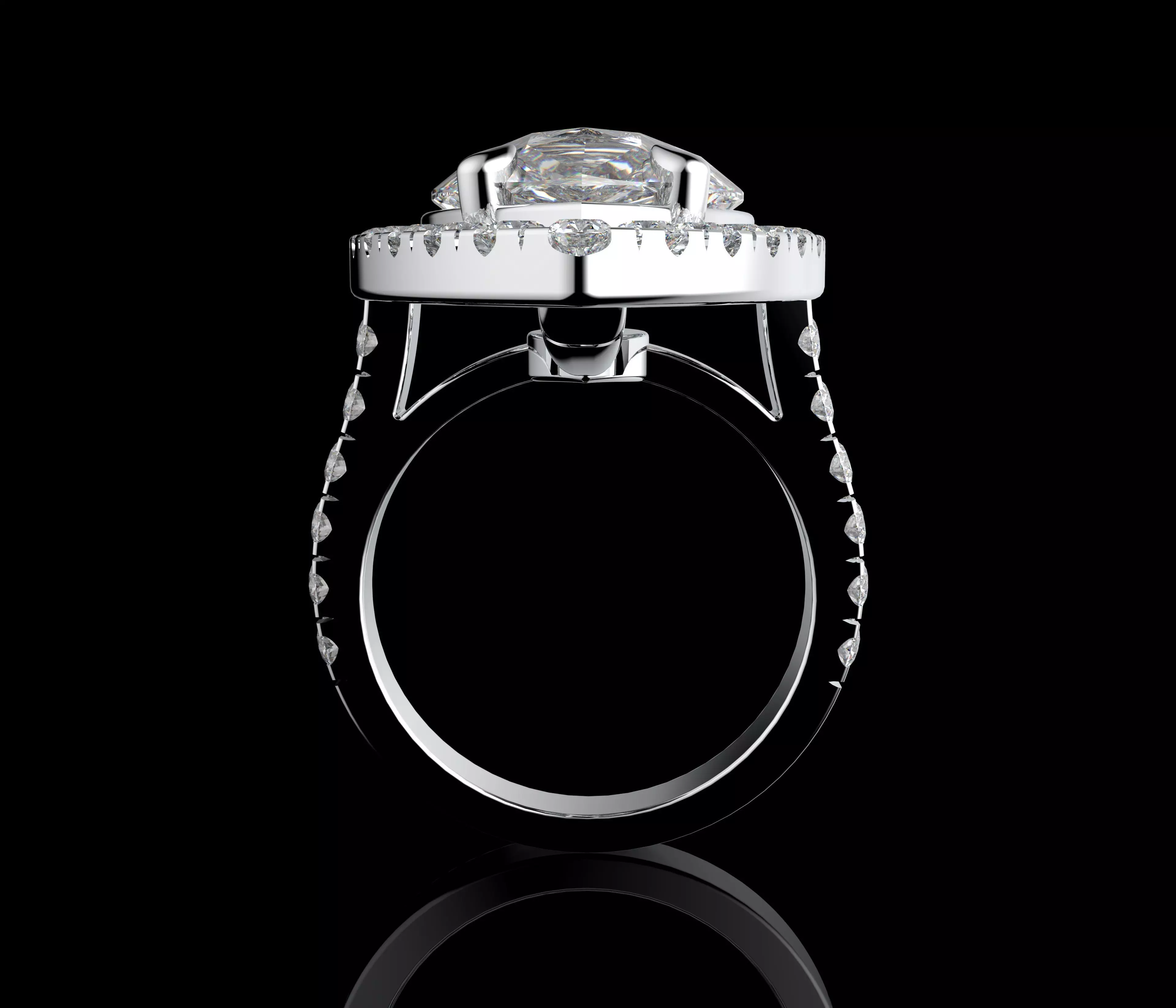 Gold N1580 3D print model_2