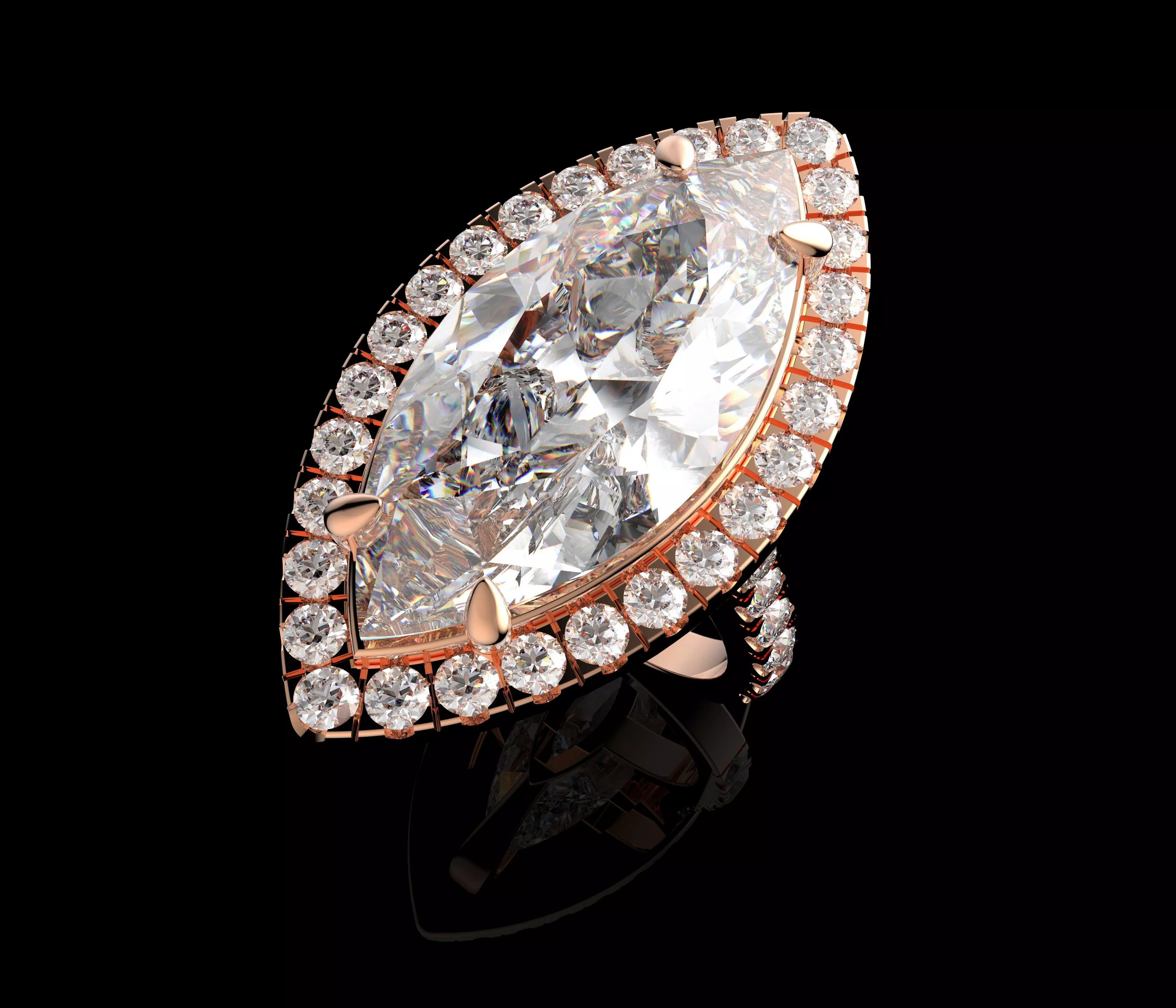 Gold N1580 3D print model_5