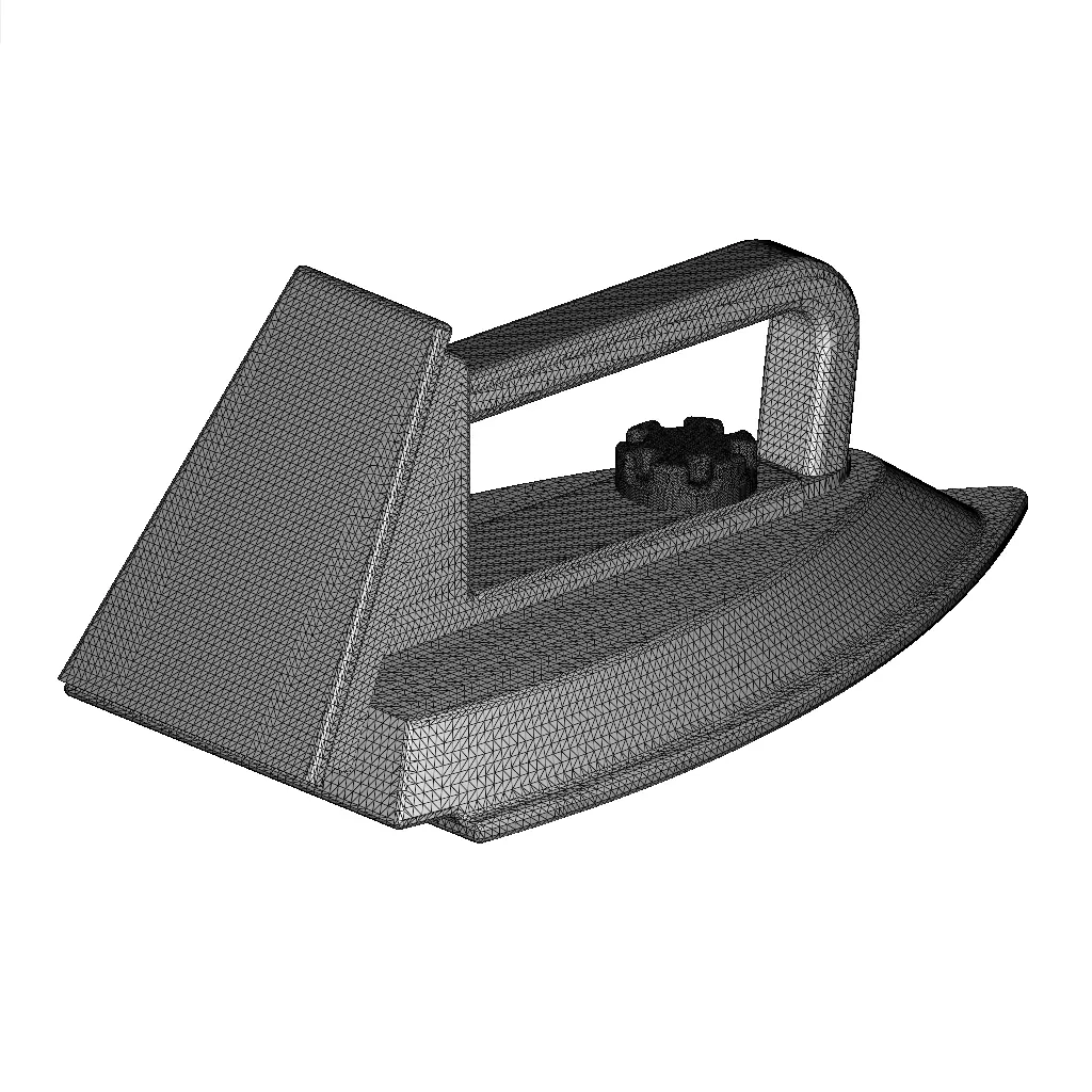 Plastic Electrical Iron Box Toy 3D model_5