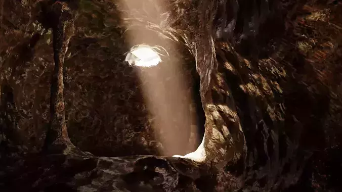 Cave V2 - Corridor Loop Base Environment