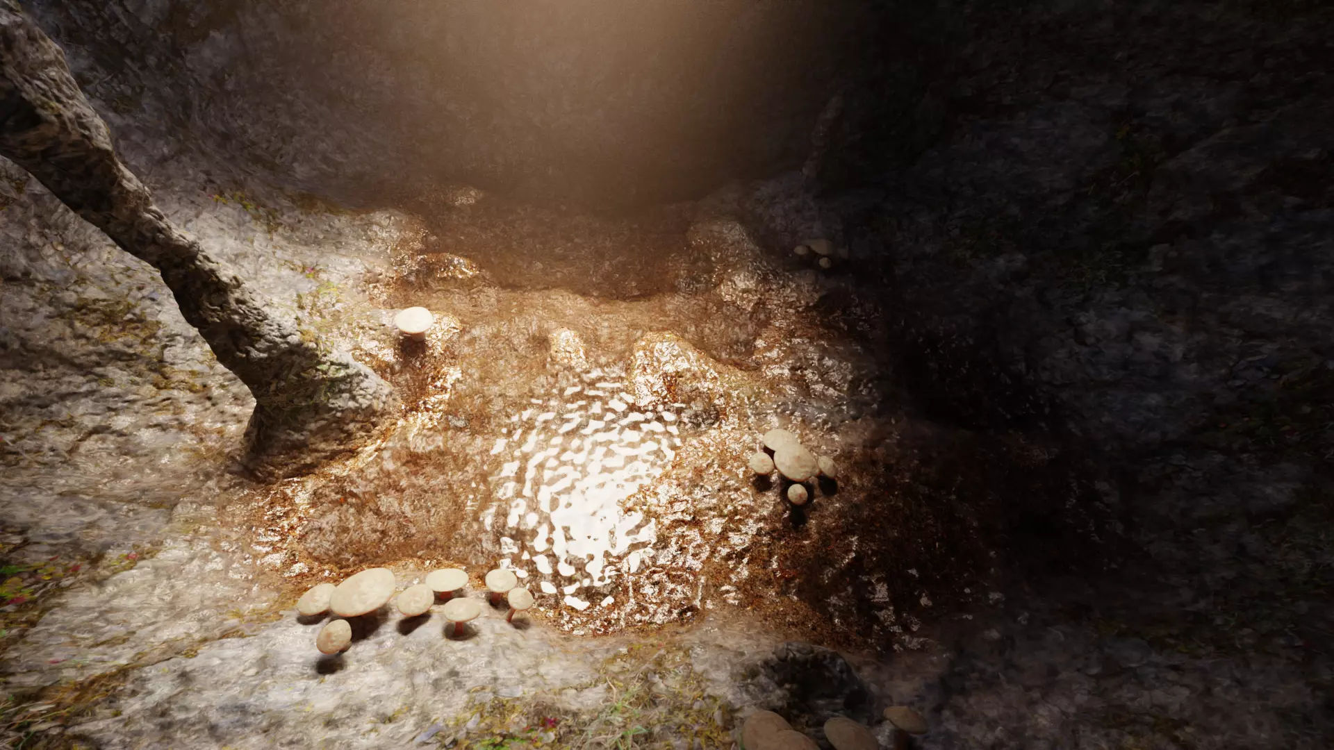 -Cave V3 - with Vegetation - 3D model_5