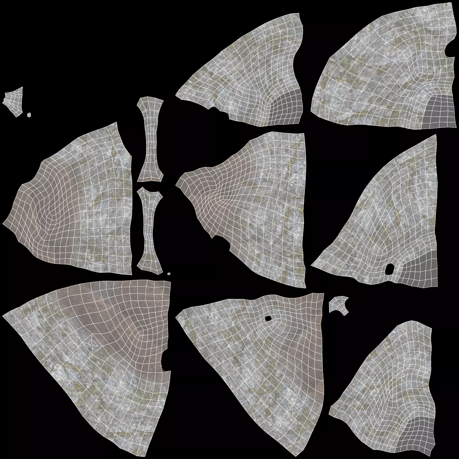 -Cave V3 - with Vegetation - 3D model_7