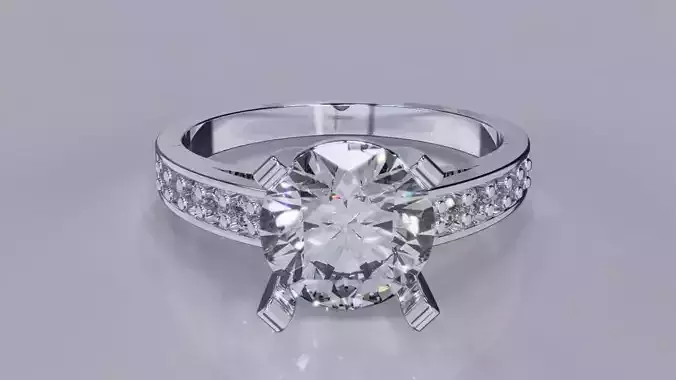 Solitaire ring