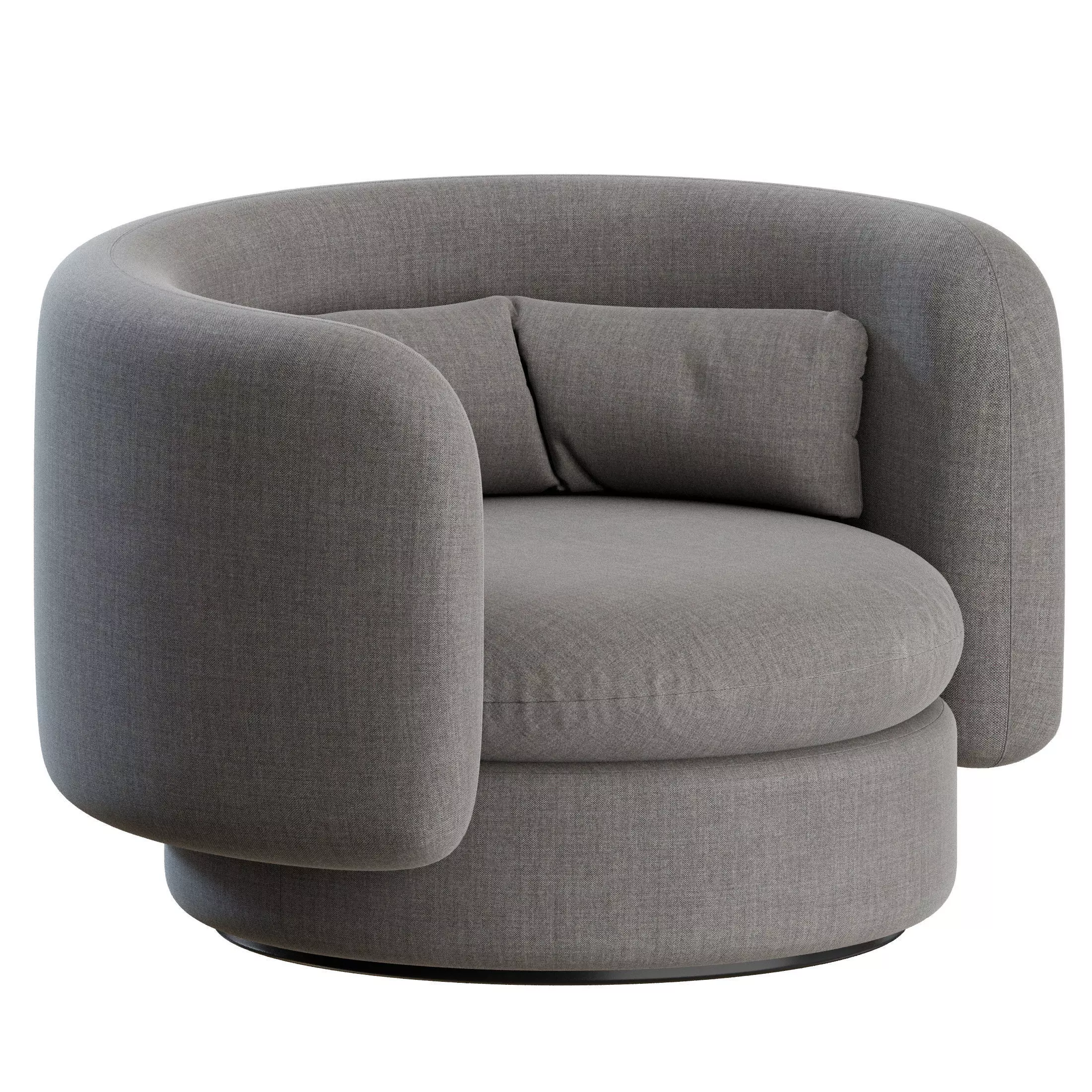 Group Classic Armchair by SCP 3D model_1