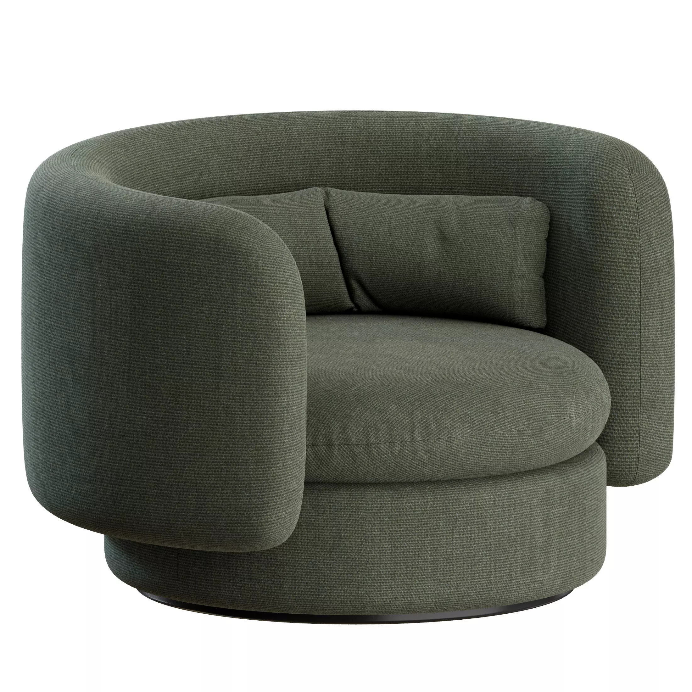 Group Classic Armchair by SCP 3D model_2