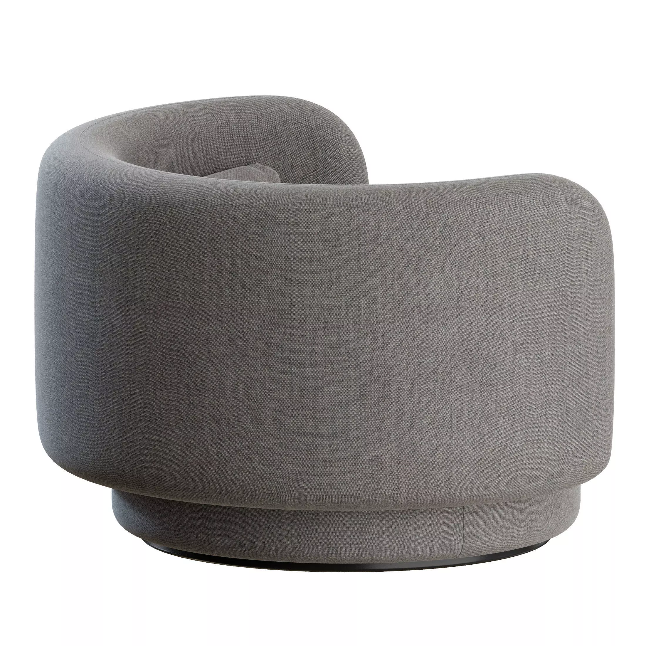 Group Classic Armchair by SCP 3D model_8