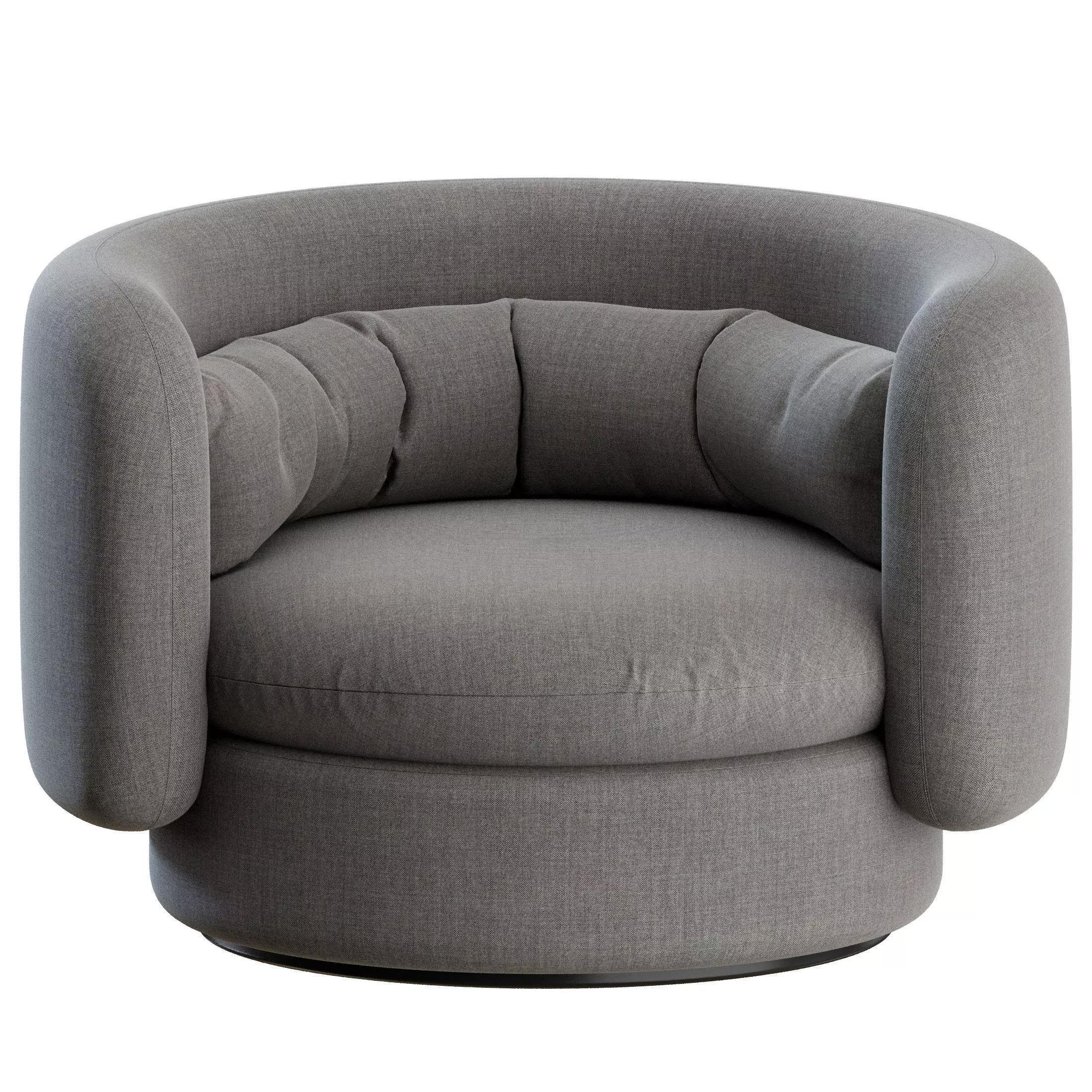 Group Classic Armchair by SCP 3D model_7