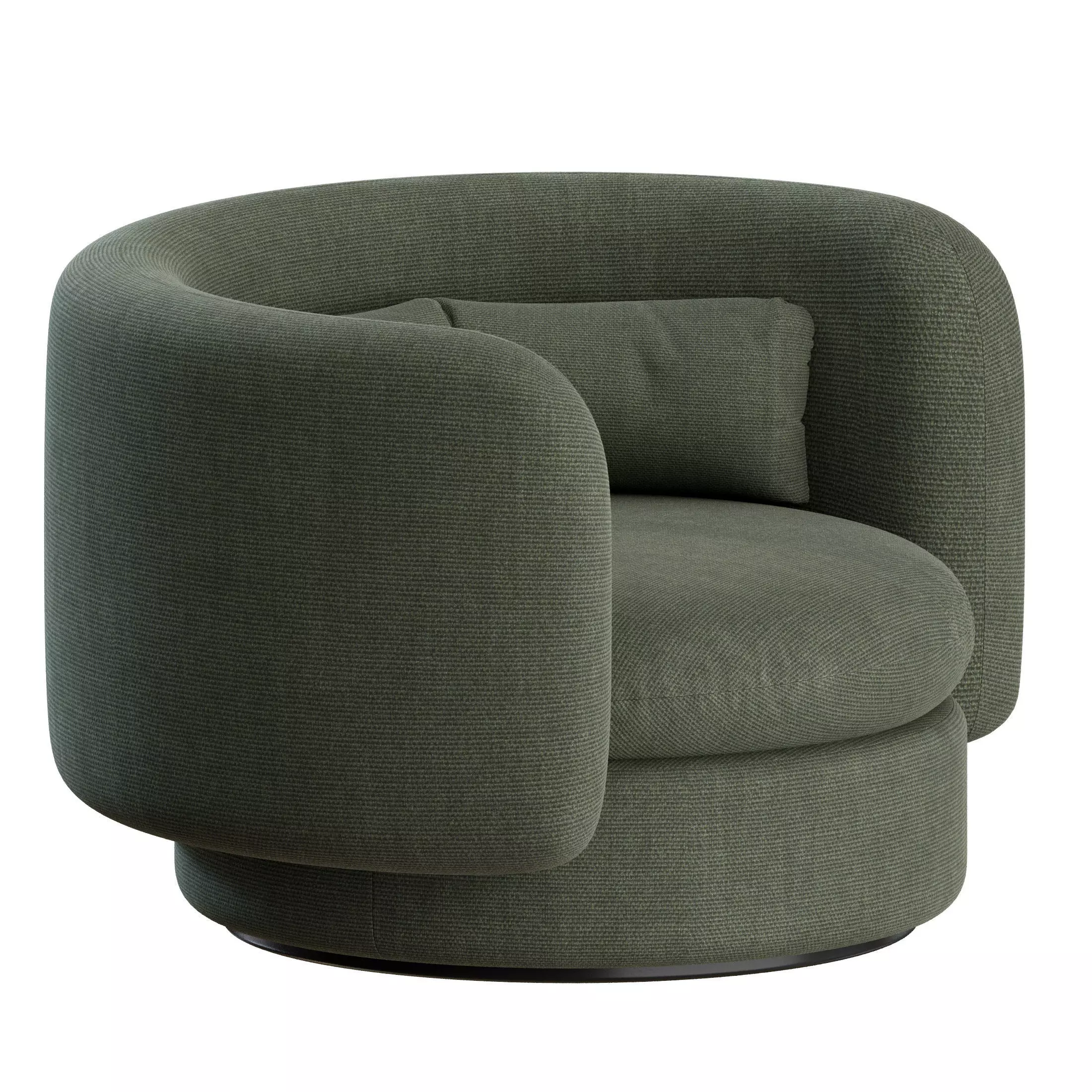 Group Classic Armchair by SCP 3D model_6