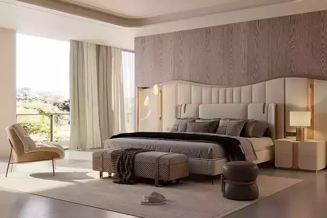Italian-style bedroom