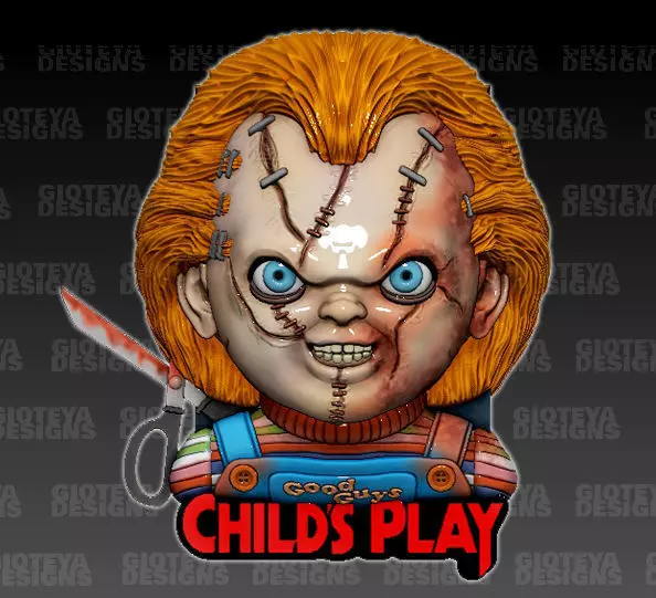Childs Play Chucky 3D print model_0