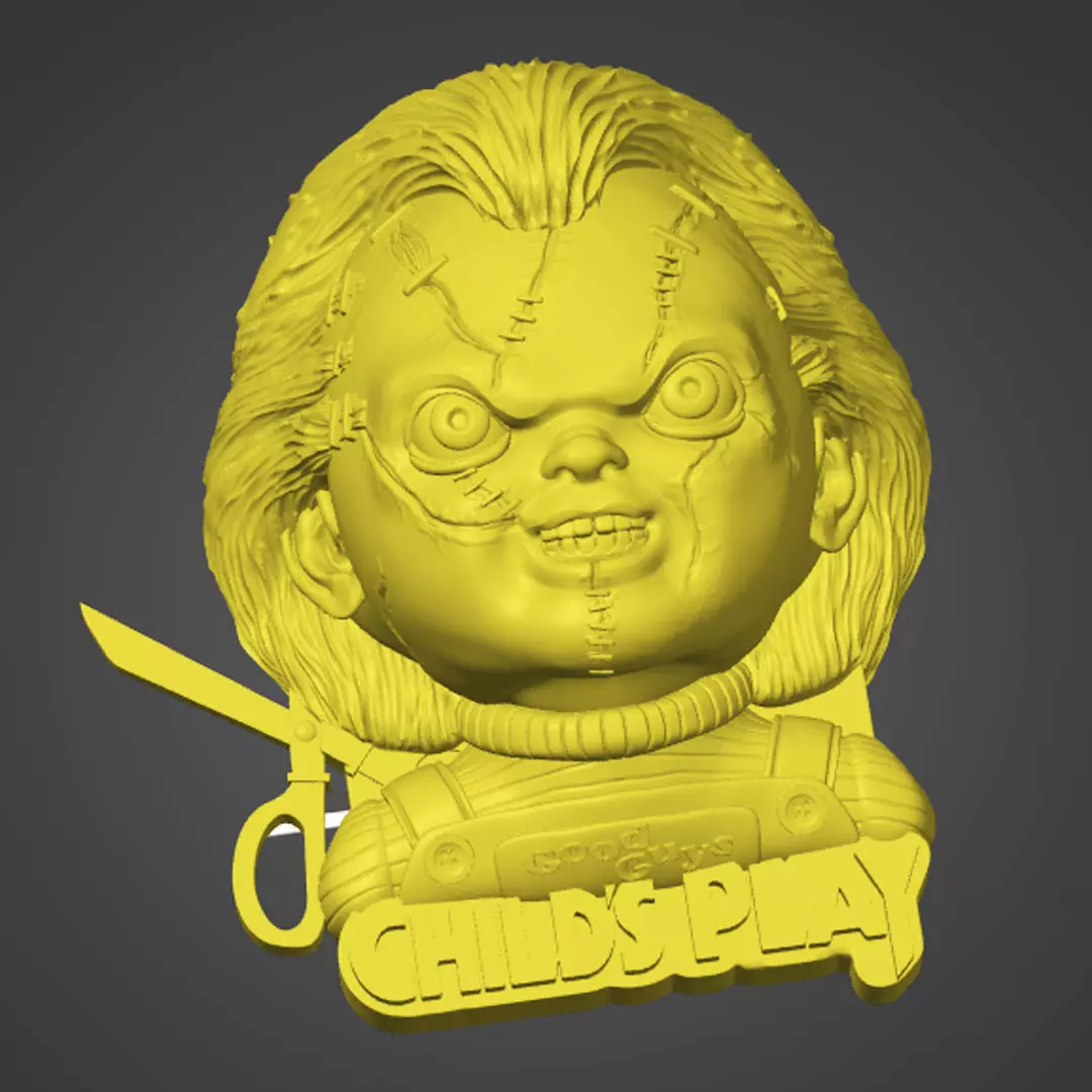 Childs Play Chucky 3D print model_2