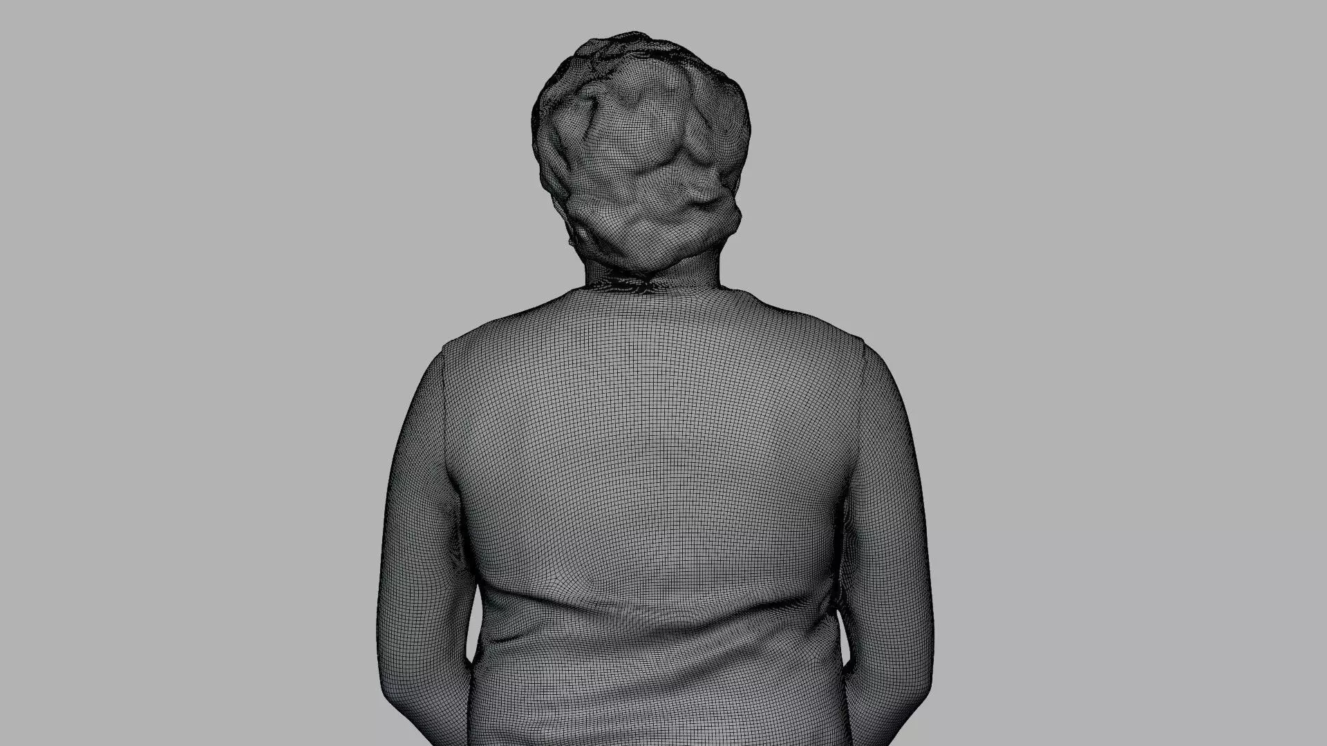 Male Hockey Player Scanned Standing Pose 3D Model 3D model_7