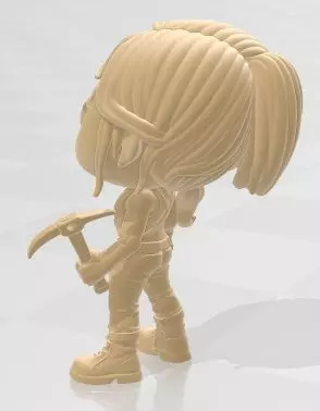 Funko - Tom Raider Printable Doll 3D print model_4