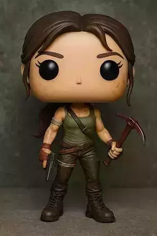 Funko - Tom Raider Printable Doll
