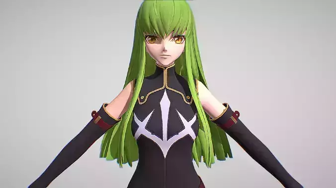 CC - 2 Skins Included - Code Geass - Cute Anime Girl