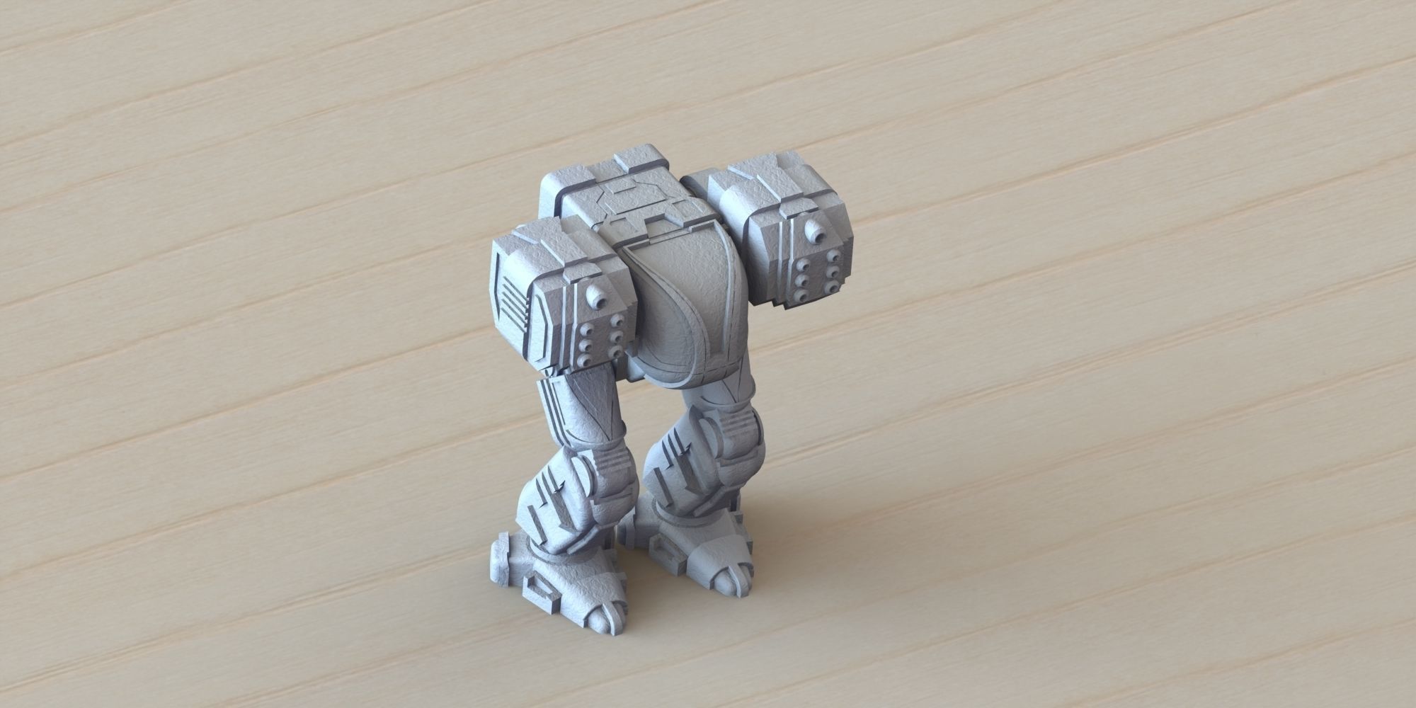 Robot mech 1 3D print model_4
