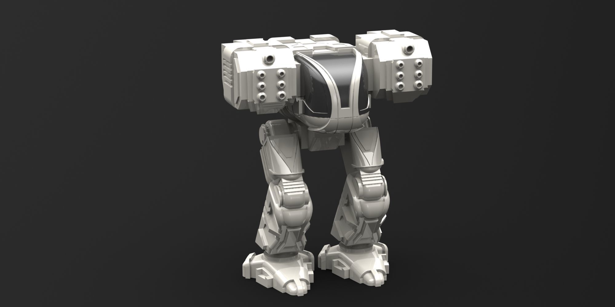 Robot mech 1 3D print model_1