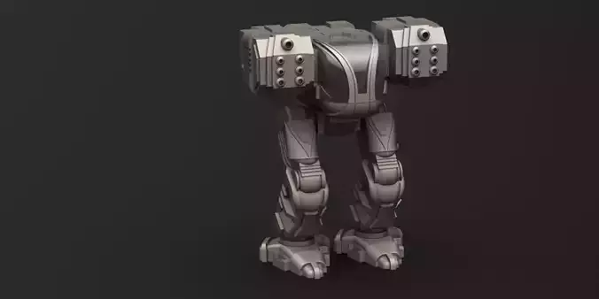 Robot mech 1 3D print model
