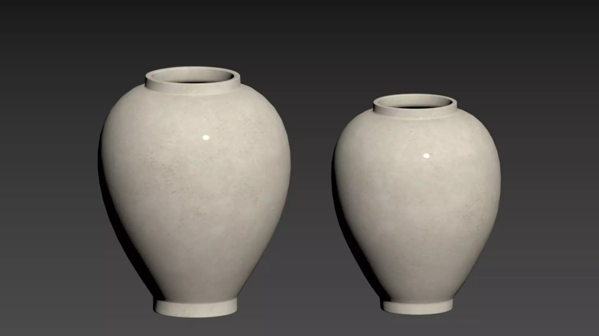 Ceramic Vase 2 3D model_5