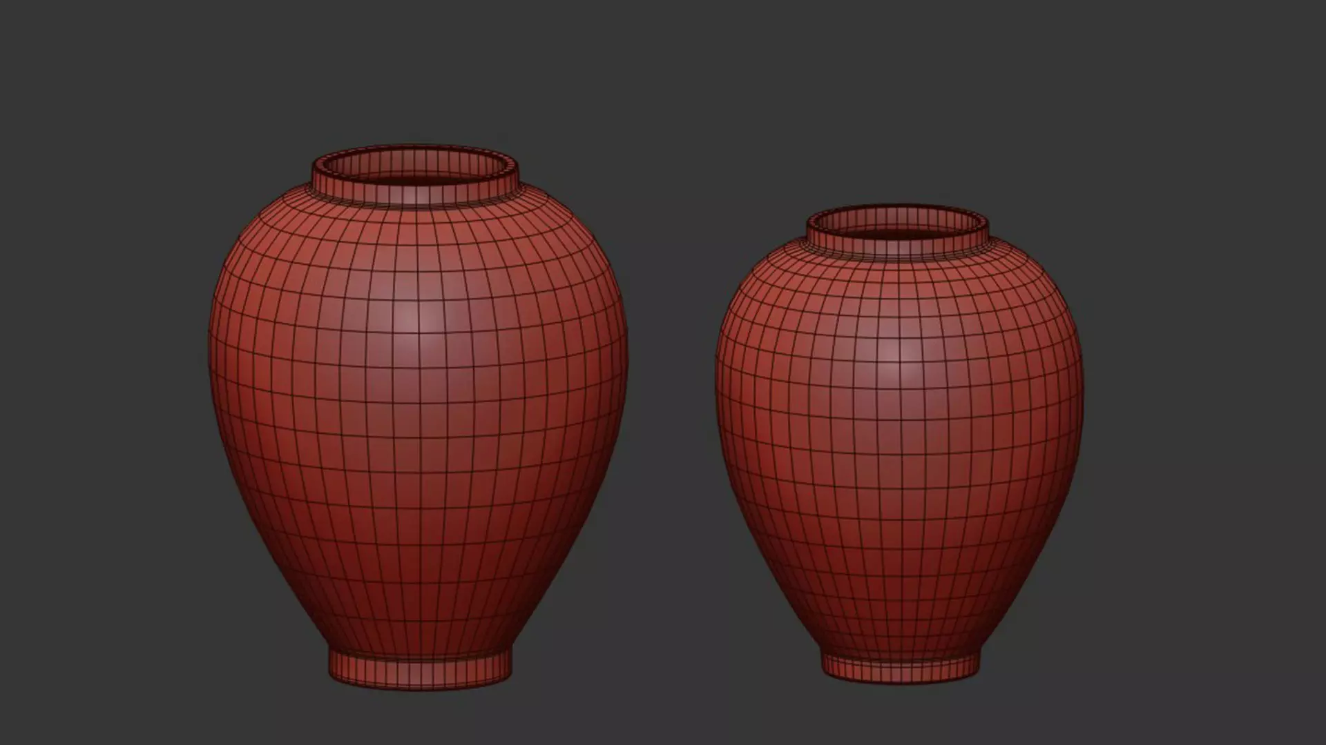 Ceramic Vase 2 3D model_7