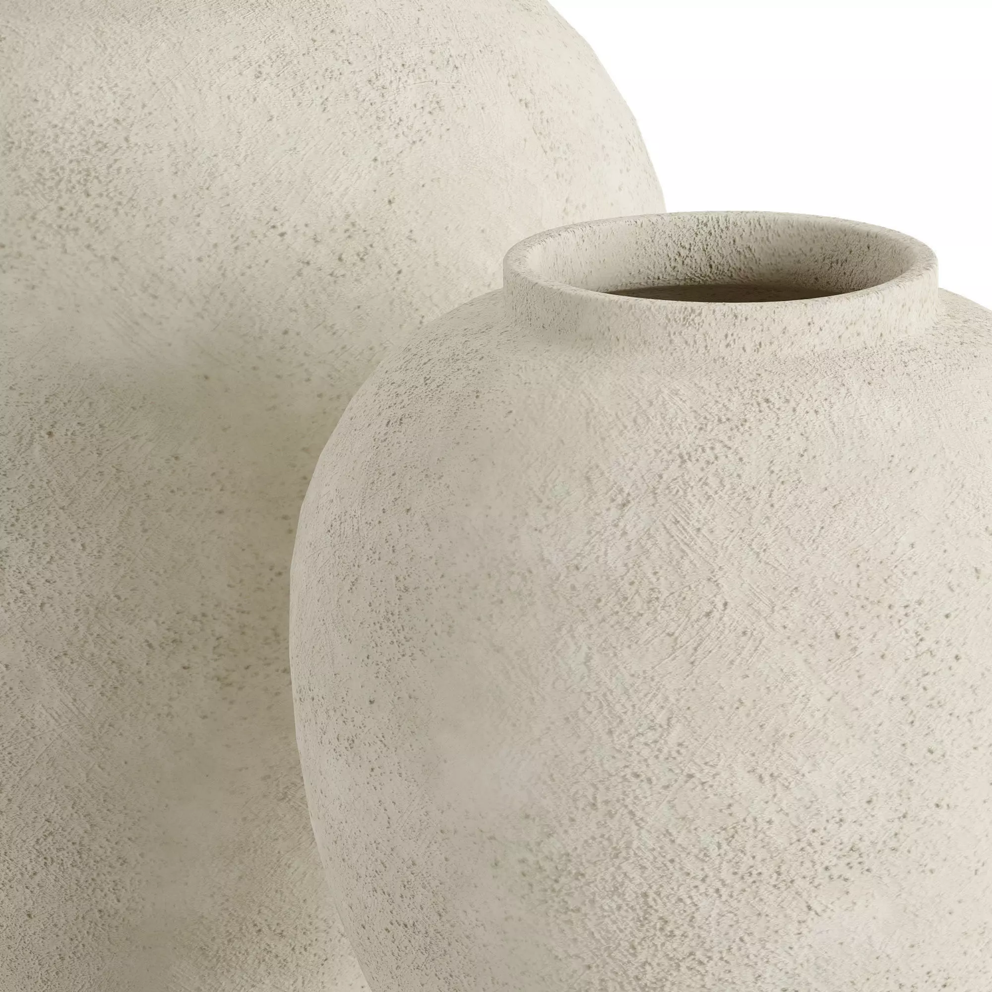 Ceramic Vase 2 3D model_2