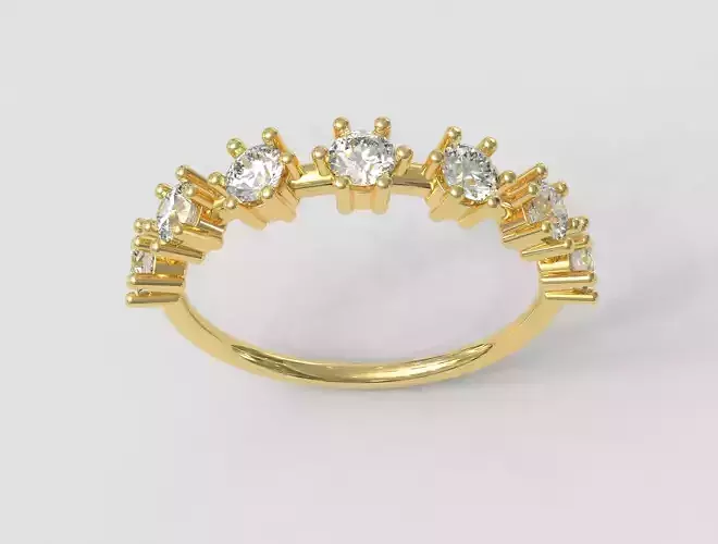 3mm Diamond Ring