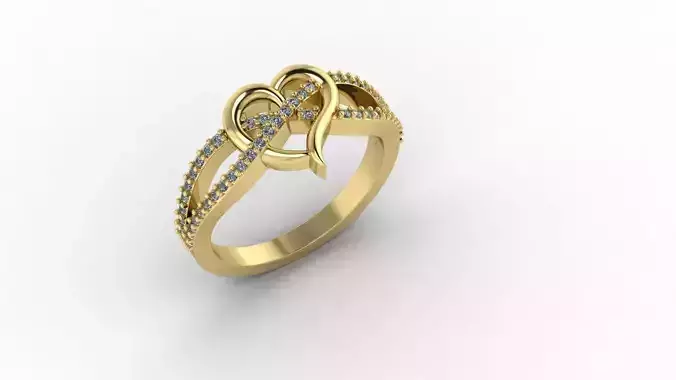 Angara heart ring 