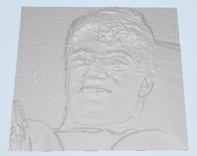 10 Guy Lithophane Free 3D print model