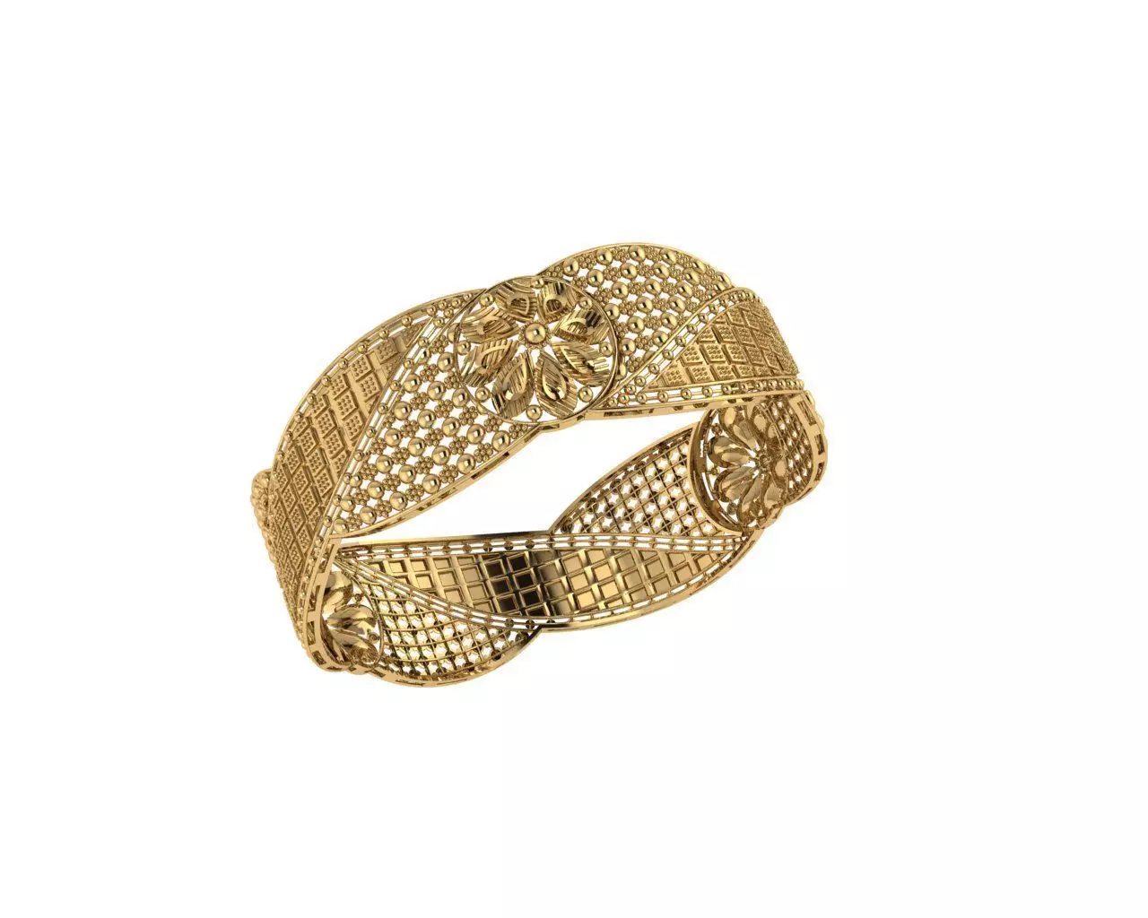 Indian Traditional Bracelet 3D print model