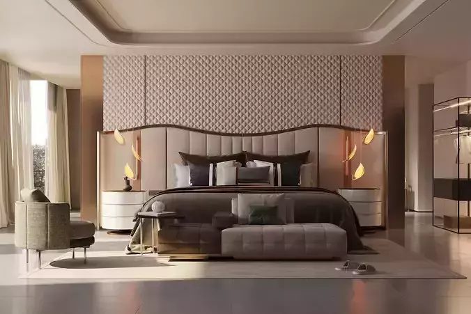Italian  style bedroom