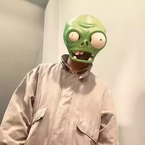 Zombie Plant Head Decoration Wearable - Plants vs Zombies