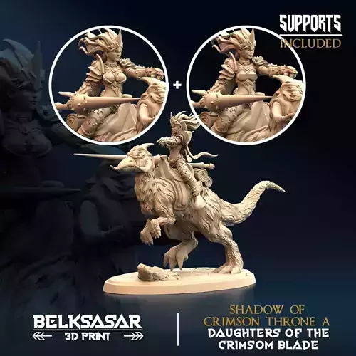 Lance Rider Shadow of Crimson Throne A Nude and Normal