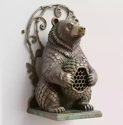 bear sculpture