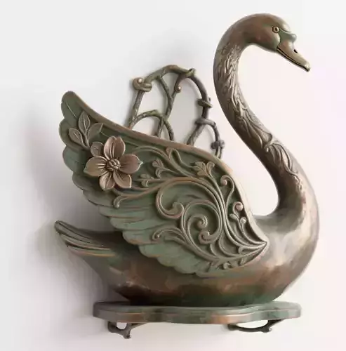 Swan  sculpture