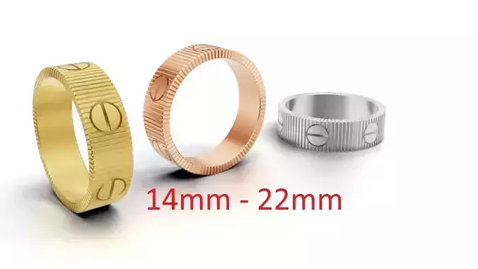 LOVE Ring Unlimited 14mm-22mm